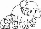 Free Printable Elephant Coloring Pages sketch template