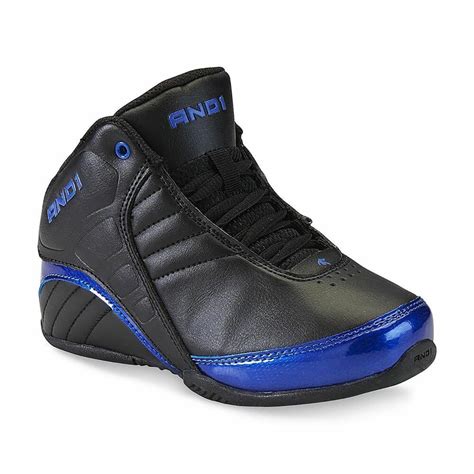 AND1 AND 1 Mens D1051MBMB Rocket 3.0 Mid Basketball Shoes [ Black/Blue/Black ] | eBay