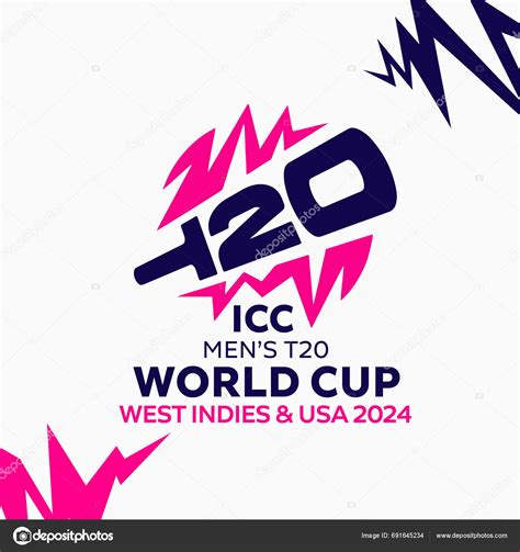 Karachi Pakistan December 2023 Icc Mens T20 World Cup 2024 Stock Vector ...