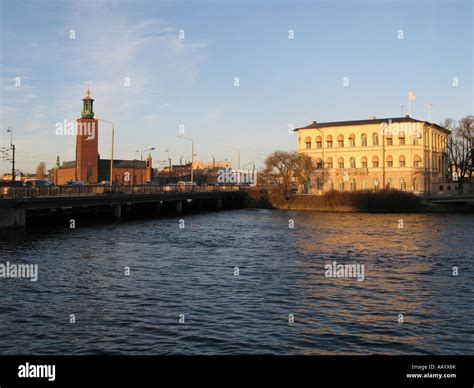 Stockholm city skyline Stock Photo - Alamy