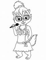 Chipettes Coloring Pages At GetColoringscom  Free printable Colorings sketch template