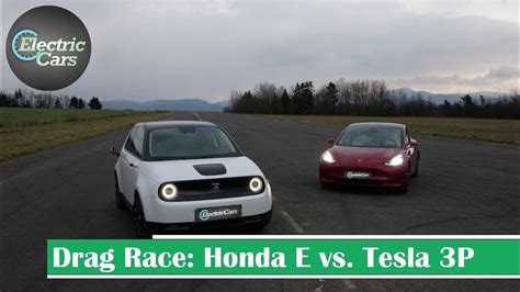 How Does The Honda E Compare To Tesla Model 3 In Various Drag Races?