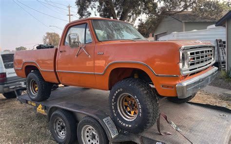 011222 – 1975 Dodge W100 – 1 | Barn Finds