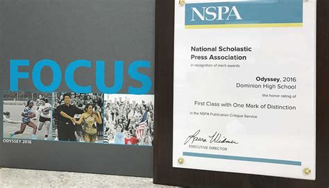 Yearbook Awarded First Class by NSPA – DHS Press