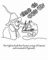 Plimoth Plantation Coloring Pages Sketch Page sketch template
