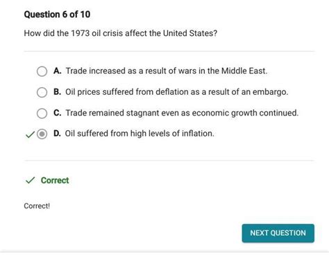 How did the 1973 oil embargo affect the United States? - brainly.com