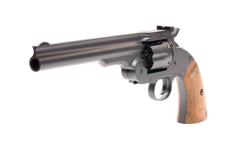 Schofield No. 3 Revolver - .177 Full Metal Airgun Pistol - CO2 BB Gun - Black Ops USA