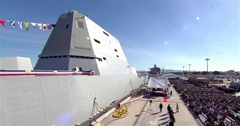 U.S. Navy Commissioned Zumwalt-class destroyer USS Michael Monsoor - DDG 1001 - Naval News