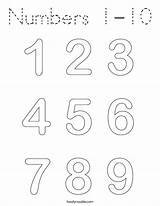 Coloring Pages Number 1 To 10 sketch template