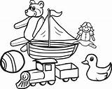 Toys Coloring Pages sketch template