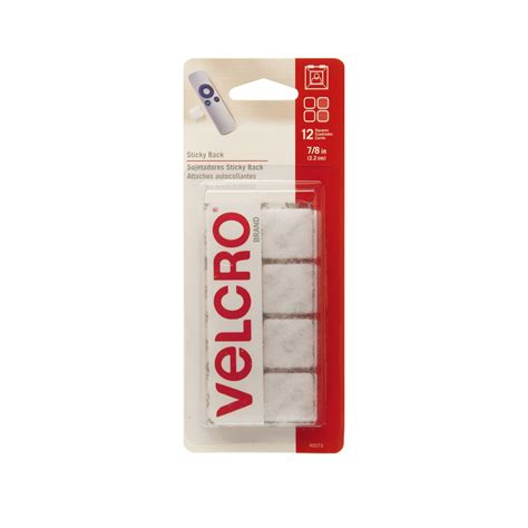 VELCRO® Brand Sticky Back™ Squares - 12 Sets, White | Walmart Canada