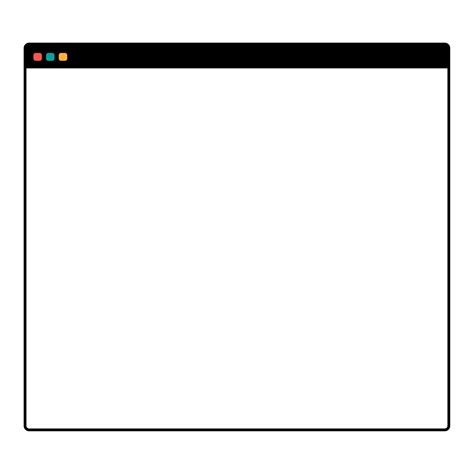 browser frame illustration 13476877 PNG