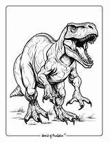 T Rex Coloring Pages  World Of Printables sketch template