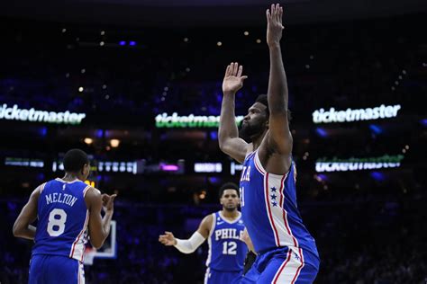 NBA fines Joel Embiid $25K for triple crotch-chop gesture during Sixers ...