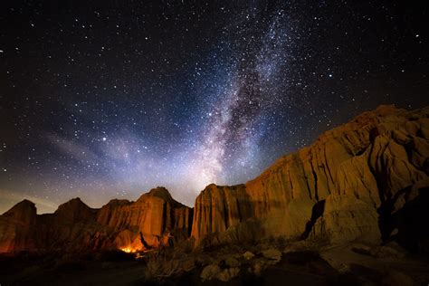 Desert Sky in Autumn — Mojave Morning Photography