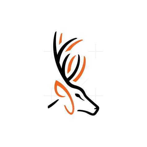 Buck Deer, Deer Head, Deer Design, Logo Design, Joker Art Drawing, Logo ...
