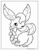 20 Leafeon Coloring Pages Free PDF Printables sketch template