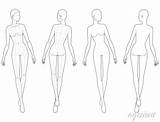 Blank Fashion Sketch Templates sketch template
