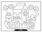 Premium Vector  Milk Food coloring pages For Kids sketch template