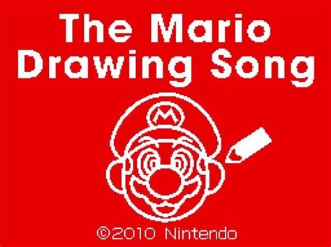 The Mario Drawing Song - Super Mario Wiki, the Mario encyclopedia