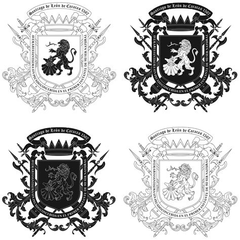 Coat of arms of the city of Caracas Venezuela 15629419 Vector Art at Vecteezy