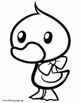 Baby Duck Coloring Pages  Home sketch template