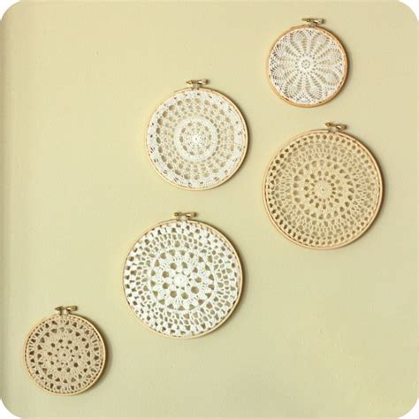 Doily Wall Art | Simple Home Decoration