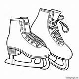 Ice Skating Coloring Page  Pagescom sketch template