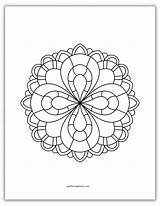 Mandala Colouring Pages — Gathering Beauty sketch template
