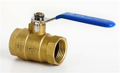 5073 2" NPT Double Female Nickel Plated Locking Ball Valve | Air & Hydraulic Equipment,Inc.