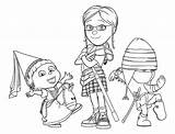 Mi Villano Favorito Para Colorear E Imprimir sketch template