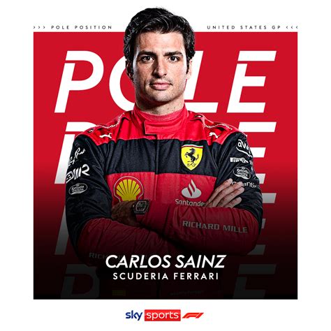 Sky Sports F1 on Twitter: "CARLOS SAINZ TAKES POLE AT THE UNITED STATES ...