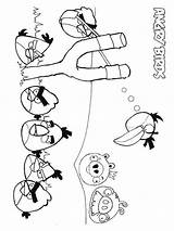 Angry Birds Slingshot Pages Coloring sketch template