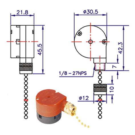 Zing Ear Ceiling Fan Switch Pull Chain 3 Speed 4 Wire 3A 6A