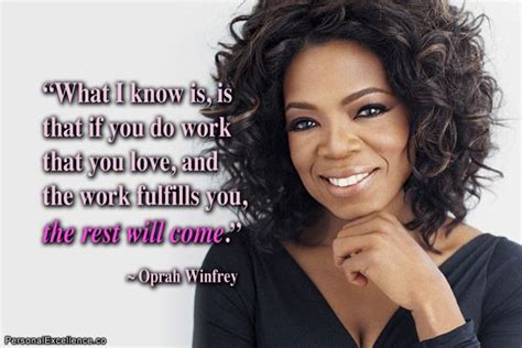 Do work that you love. 5sos, Oprah Winfrey Quotes, Passion Quotes ...