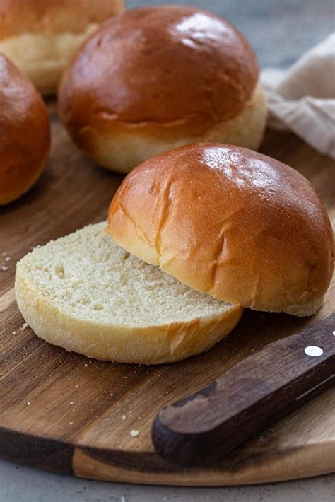 The Fluffiest Brioche Buns Recipe - Olivia's Cuisine