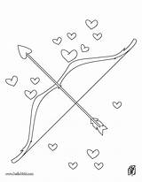 Bow And Arrow Coloring Page sketch template