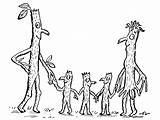 Stick Figure Families Coloring Pages sketch template