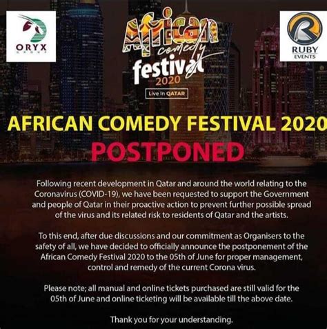 ILoveQatar.net | African Comedy Festival in Qatar [POSTPONED]