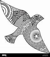 Flying Birds Coloring Page sketch template