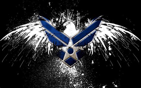 Air Force Logo HD Wallpaper | Slwallpapers | Air force tattoo, Air ...