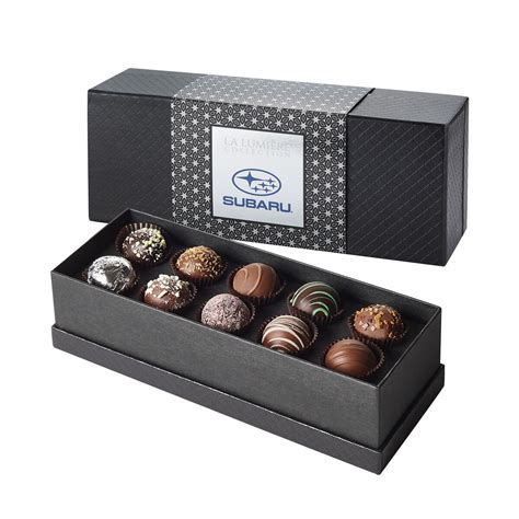 4 Decadent Gourmet Chocolate Gift Boxes with Branding Options