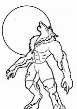 50 Werewolf Coloring Pages  ColoringPagesOnlycom sketch template