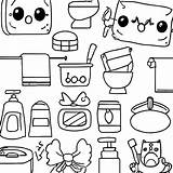 Coloring Pages Toilet sketch template