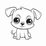 Printable Puppy Coloring Pages  sketch template