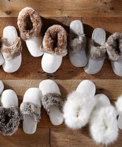 Faux Fur Slippers - Soft & Plush Slippers