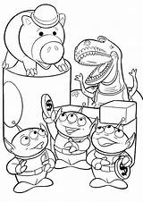 Hamm Toy Story Pages Coloring sketch template
