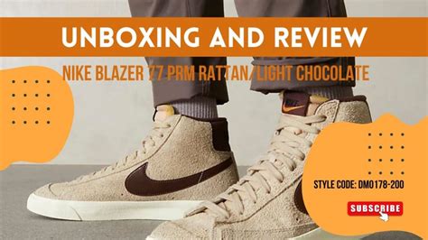 Nike Blazer Mid ’77 PRM Rattan Light Chocolate DM0178-200 – ARCH-USA