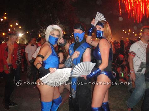 Homemade Mortal Kombat Princess Kitana Halloween Costume