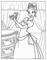 24 Princess & The Frog Coloring Pages Free PDF Printables sketch template
